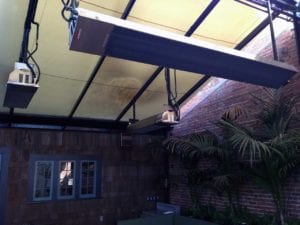 Patio heaters engineered for event centers, cafes, restaurants and bars.